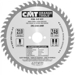 Pjovimo diskas medienai CMT 292; 210x2,8x30; Z48; 15&deg;