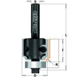 Apvalinimo freza CMT 661.080.11; 31,8/24 mm