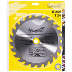 Pjovimo diskas medienai Condor CON-TCT-2502; 250 mm; Z24