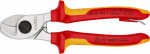 Kabelio kirpimo žirklės Knipex 9516165T; 165 mm
