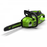 Grandininis pjūklas Greenworks CS40O6A1; 60 V; 40 cm (be akumuliatoriaus ir pakrovėjo)