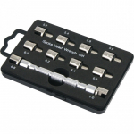 Sukimo galvučių komplektas Ellient Tools MW9001; 11 vnt.