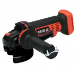 Akumuliatorinis kampinis &scaron;lifuoklis Yato YT-82827; 125 mm; 18 V; (be akumuliatoriaus ir pakrovėjo)