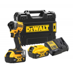 Smūginis suktuvas DeWalt DCF850P2T-QW; 18 V; 2x5,0 Ah akum.