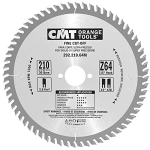 Pjovimo diskas medienai CMT 292; 210x2,8x30,0 mm; Z64; 15&deg;