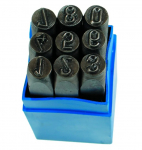 Skaičių i&scaron;mu&scaron;ėjų komplektas Condor Werkzeug C0051/8; 8 mm; 9 vnt.