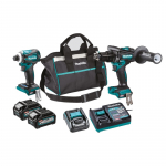 Įrankių rinkinys Makita (HP001G + TD001G); 40 V; 2x4,0 Ah akum.