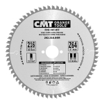 Pjovimo diskas medienai CMT 292; 216x2,8x30; Z64; -5&deg;