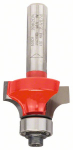 Apvalinimo freza Bosch; 6,35x12,7/55 mm; su guoliu