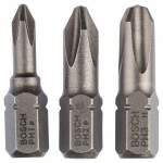 Sukimo antgalis Bosch Extra Hard; PZ1/PZ2/PZ3; 3 vnt.