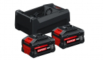 Priedų rinkinys Bosch 1600A0373P; 18 V; 2x5,5 Ah  akum.