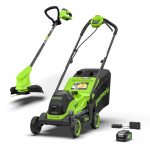 Įrankių komplektas Greenworks MTCK24B410-01; 24 V; 1x4,0 Ah akum.