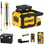 Rotacinis lazerinis nivelyras su imtuvu DeWalt DCLE15211RL-QW