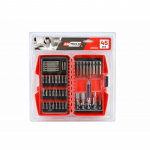 Sukimo antgalių komplektas AWTools AW37920; S2; 45 vnt. + magnetinis laikiklis