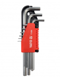 &Scaron;e&scaron;iakampių raktų rinkinys Yato YT-0500; 1,5-10 mm; 9 vnt.