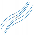 Itin stora vielutė Bosch, 30cm; 10 vnt.