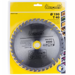 Pjovimo diskas medienai Condor CON-TCT-1904; 190 mm; Z40