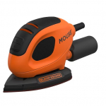 Trikampis &scaron;lifuoklis Black & Decker BEW230-QS; 55 W