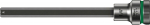 Sukimo galvutė Wera WE05003090001; HEX-plus; 3/8''; 1/4''x107 mm