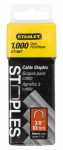Kabės Stanley; 10 mm, 1000 vnt.; tipas 7; galvanizuotos