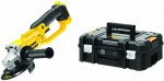 Kampinis &scaron;lifuoklis DeWalt DCG412NT-XJ; 18 V (be akumuliatoriaus ir pakrovėjo)