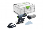 Akumuliatorinis trikampis &scaron;lifuoklis Festool DTSC 400 3,0 I-Plus; 18 V; 2x3,0 Ah akum.