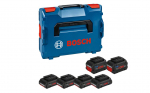 Priedų rinkinys Bosch 1600A02A2T; 18 V; 4x4,0 Ah+2x8,0 Ah  akum.