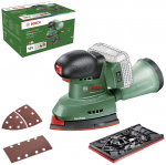 Trikampis &scaron;lifuoklis Bosch UniversalSander 18V-10; 18 V (be akumuliatoriaus ir pakrovėjo)