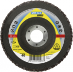 Vėduoklinis &scaron;lifavimo diskas Klingspor 321514; 125x22,23 mm; G80; 10 vnt.