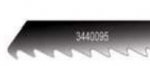 Pjūkleliai siaurapjūkliui Virutex 3440095; 75 mm; 4 mm; 5 vnt.
