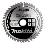 Pjovimo diskas Makita E-12114; 136x1,4x20 mm; Z45; 23&deg;