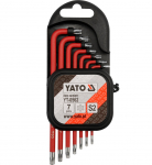 Raktų rinkinys Yato YT-0562; Torx; 7 vnt.