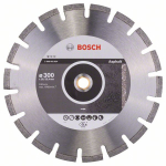 Deimantinis pjovimo diskas Bosch PROFESSIONAL FOR ASPHALT; 300 mm