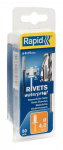Kniedės Rapid Inox; 4 mm; 16 mm; 50 vnt.