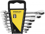 Kombinuotų veržliarakčių komplektas Stanley STMT82846-0; 7 vnt.
