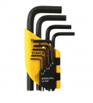 &Scaron;e&scaron;iakampių raktų rinkinys Stanley 1-13-929; 1,5-10 mm; 9 vnt.