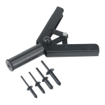 Rankinis kniediklis Ellient Tools AT5054 + 40 kniedžių