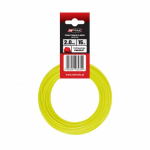 Pjovimo gija AWTools AW70110; (1,6 mm/10 m) geltona, kvadratinė