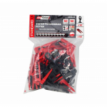 Plytelių nyveliavimo komplektas AWTools AW30373; 1 mm; 7-15 mm; 50+50 vnt.