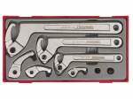 Kombinuotų veržliarakčių komplektas Teng Tools TTHP08; 8 vnt.