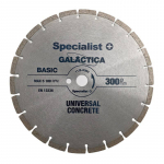 Deimantinis pjovimo diskas Specialist GALACTICA; 300x10x25,4 mm