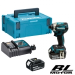 Smūginis suktuvas Makita DTD154RTJ; 18 V; 2x5,0 Ah akum.