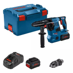 Perforatorius Bosch GBH 18V-28 CF; 18 V; 3,3 J; SDS-plus; 2x8,0 Ah akum.