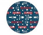 &Scaron;lif. popierius eksc. &Scaron;lifuokliui Bosch 2608902452; 150 mm; P150; 50 vnt.