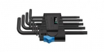 &Scaron;e&scaron;iakampių raktų rinkinys Wera TORX 967 L/9; TX8-TX40
