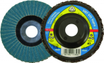 Vėduoklinis &scaron;lifavimo diskas Klingspor 278592; 115x22,23 mm; G80; 10 vnt.