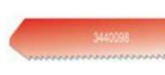 Pjūkleliai siaurapjūkliui Virutex 3440098; 52 mm; 1,2 mm; 5 vnt.