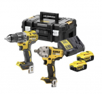 Įrankių rinkinys DeWalt (DCD 791 + DCF 894); 18 V; 2x5,0 Ah akum.
