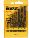 Grąžtų komplektas metalui DeWalt DT5911; 1-10 mm; 10 vnt.