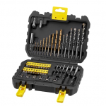 Grąžtų ir sukimo antgalių komplektas Stanley STA88546-XJ; 50 vnt.